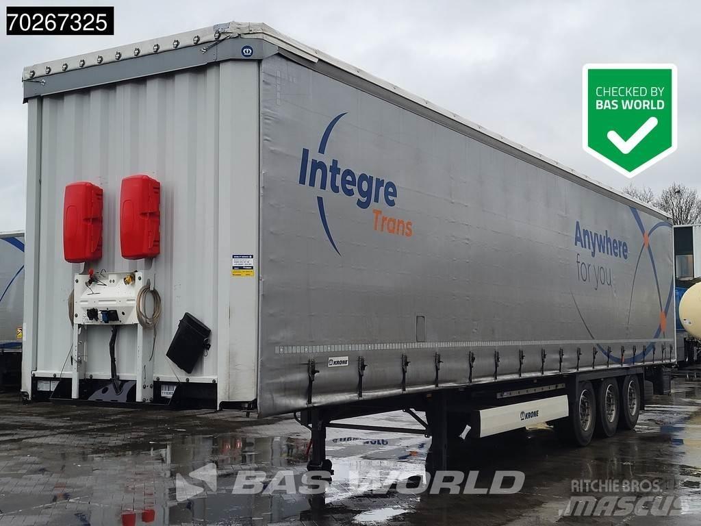 Krone SD 3 axles 커튼사이더 세미 트레일러
