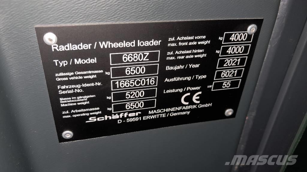 Schäffer 6680 Z 미니 로더