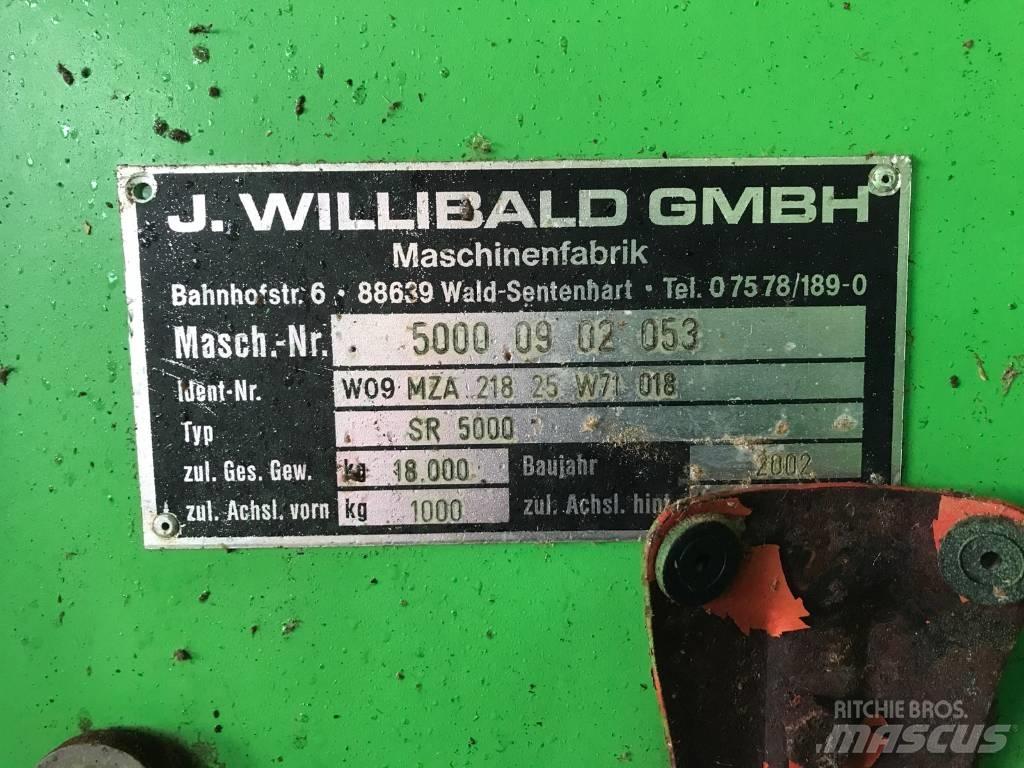 Willibald SR 5000 폐기물 분쇄기