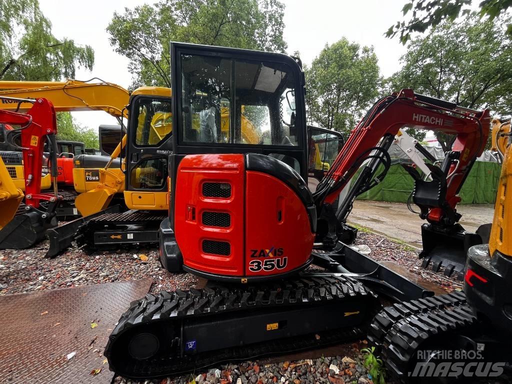 Hitachi ZX 35 U-5 소형 굴삭기 7톤 미만