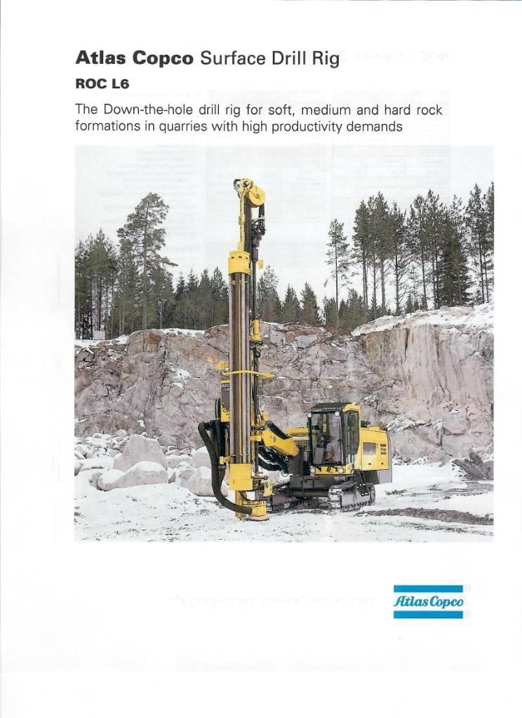 Atlas Copco L6H 도로 굴착기