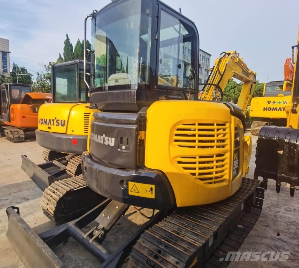 Komatsu PC 55 MR 소형 굴삭기 7톤 미만