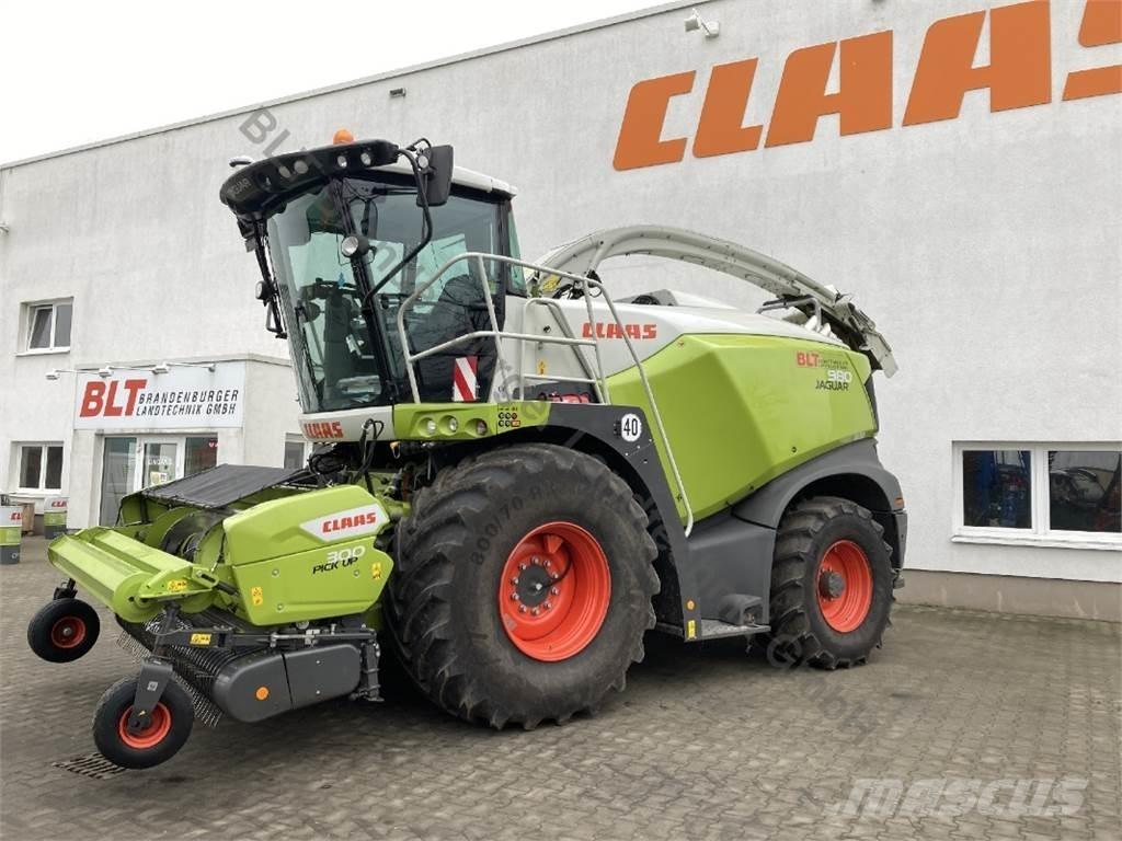 CLAAS Jaguar 980 목초 수확기