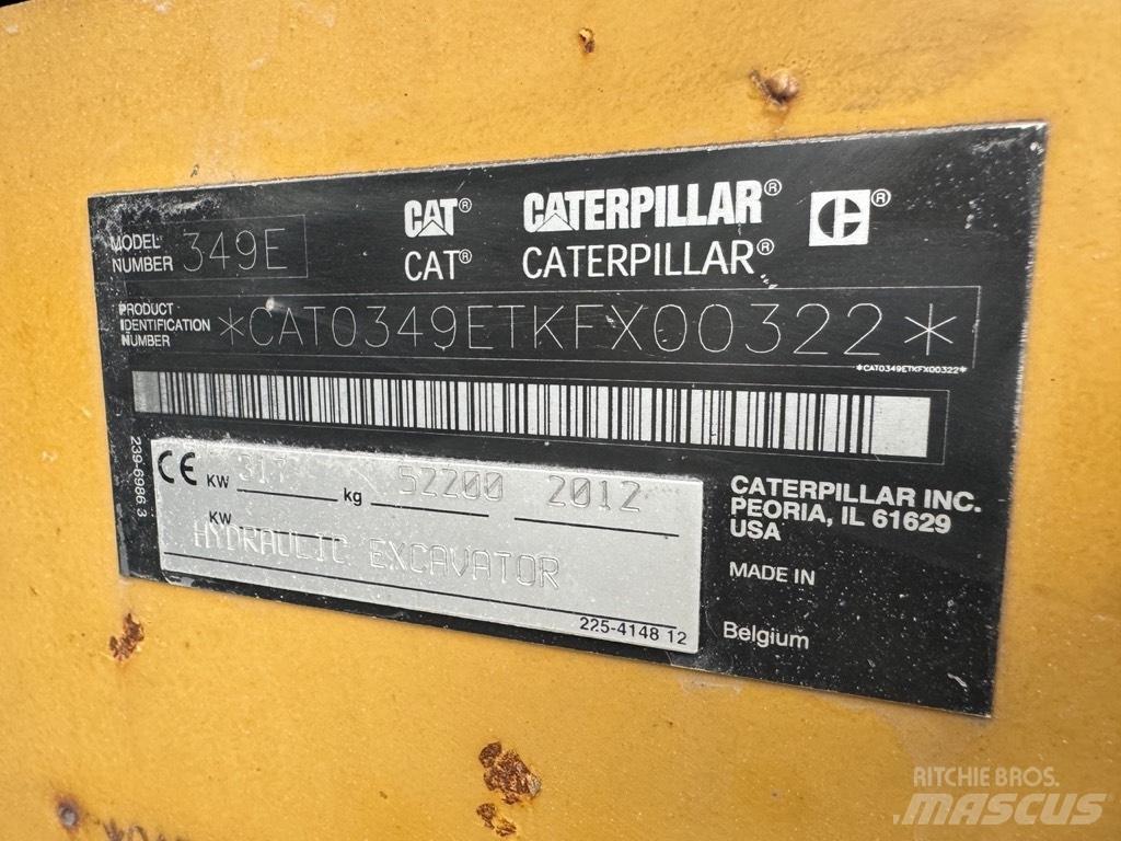 CAT 349 E 대형 굴삭기 29톤 이상