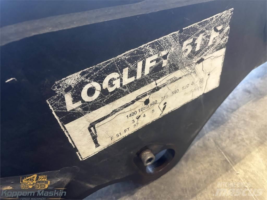 Loglift 51F 포워더 크레인