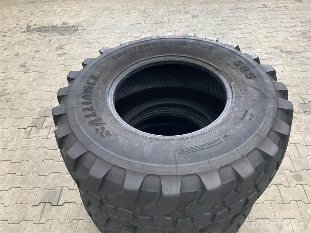 Alliance 500/70R24 타이어, 휠 및 림