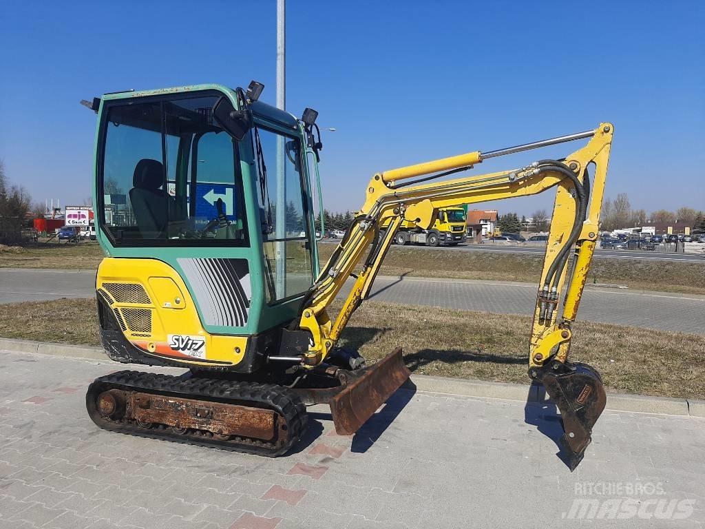 Yanmar SV 17 EX 소형 굴삭기 7톤 미만