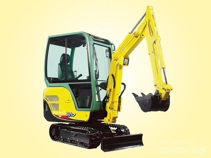 Yanmar SV 17 EX 소형 굴삭기 7톤 미만