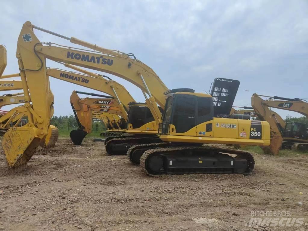 Komatsu PC350 대형 굴삭기 29톤 이상