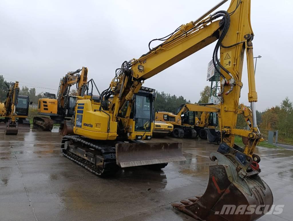 Komatsu PC 138 US-11 대형 굴삭기 29톤 이상