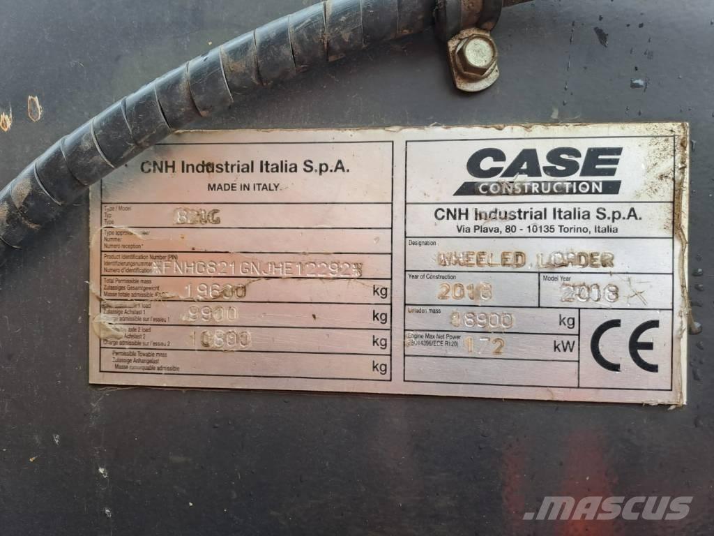 CASE 821g  휠로우더