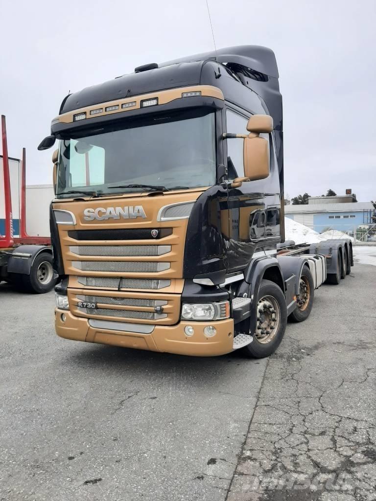 Scania R 730 새시 운전실 트럭