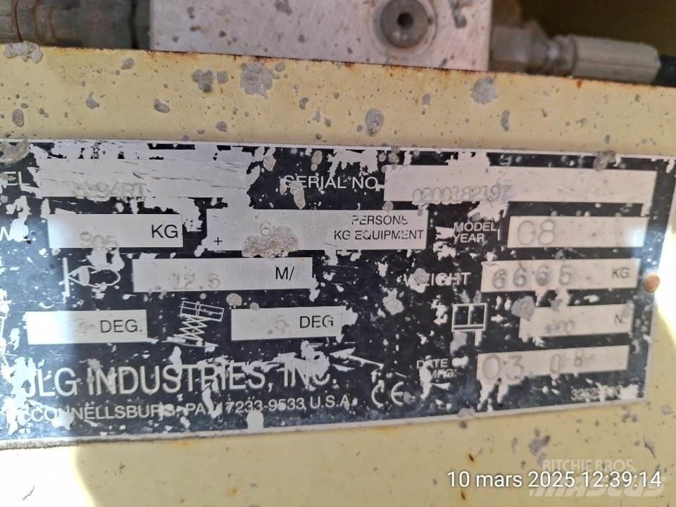 JLG 3394RT 가위형 리프트