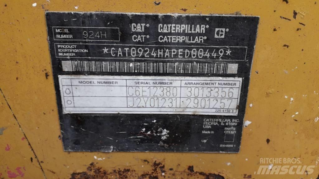 CAT 924 H  휠로우더