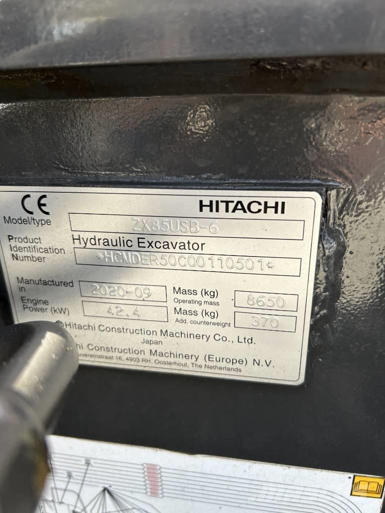 Hitachi ZX 85 US B 중형굴삭기 7톤-28톤
