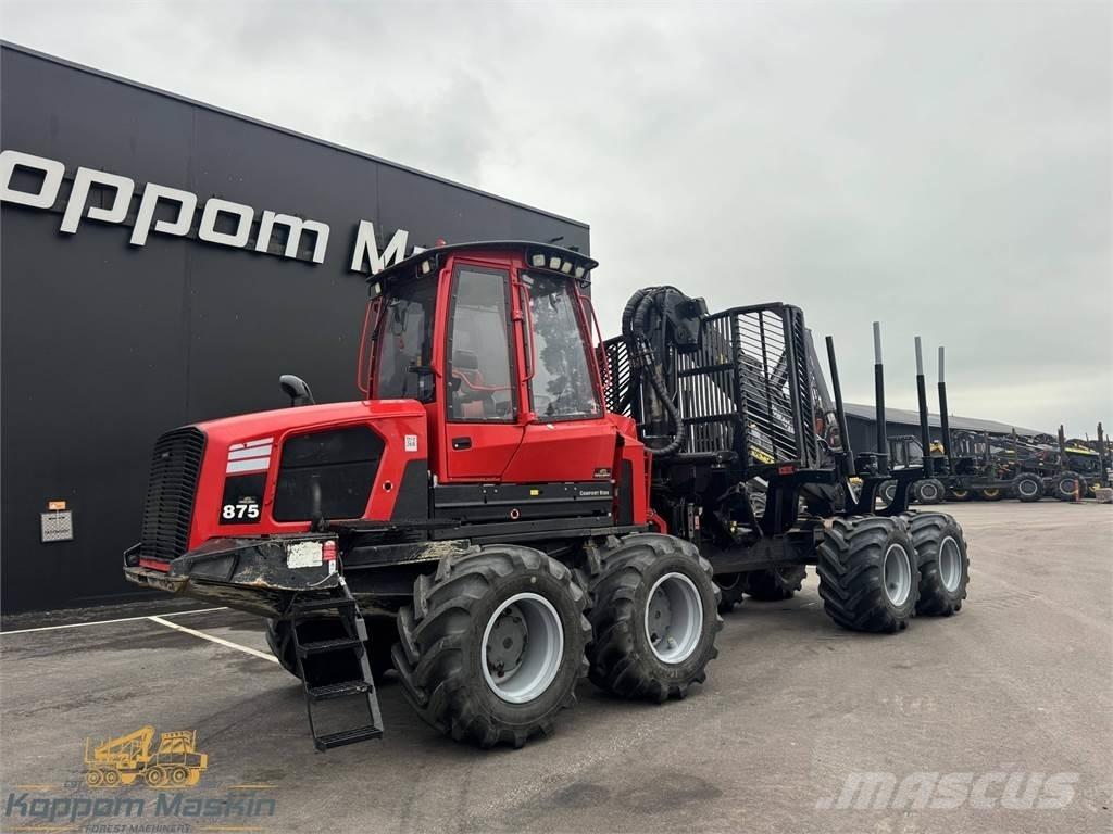 Komatsu 875 원목 포워더