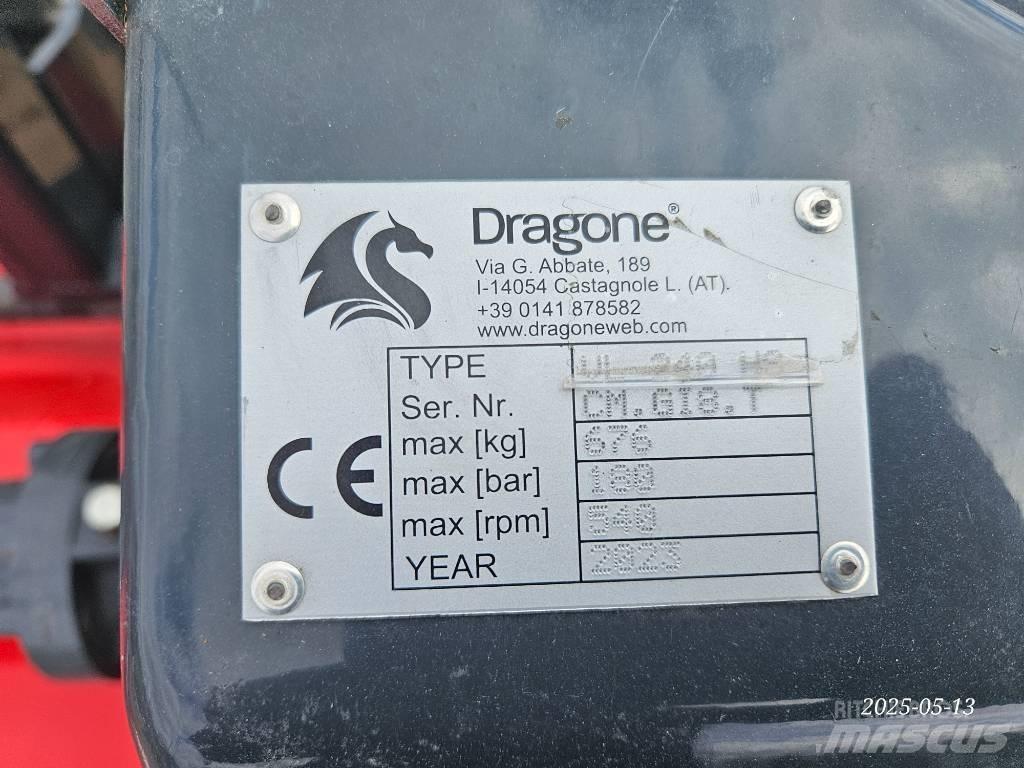 Dragone VL 240 목장 제초기 및 토퍼