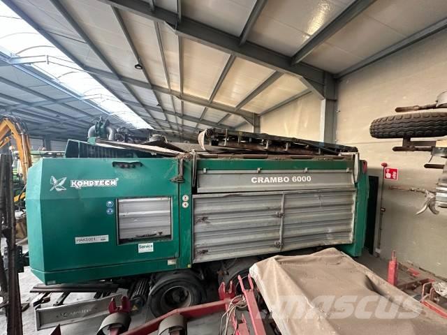 Komptech Crambo 6000 폐기물 분쇄기
