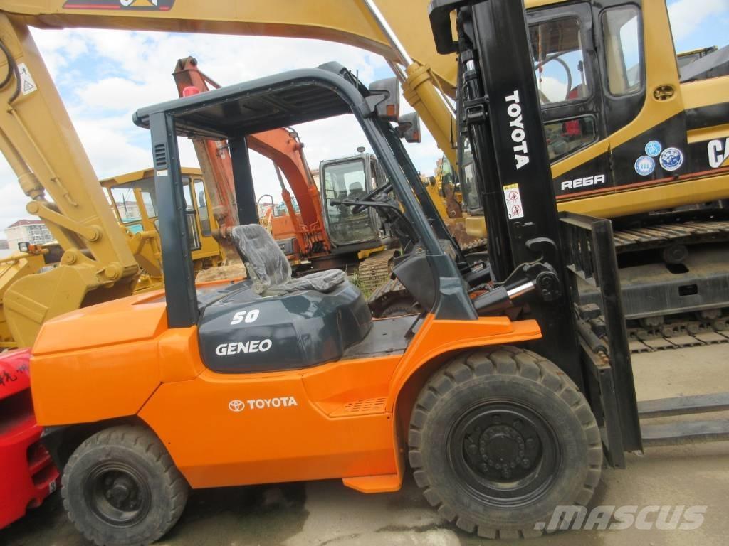 Toyota FD 50 디젤 지게차