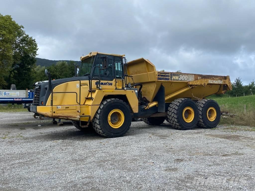 Komatsu HM 300-3 연결식 홀러