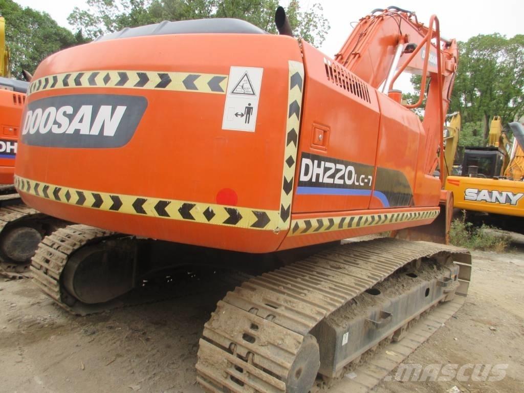 Doosan DH 220 LC-7 대형 굴삭기 29톤 이상