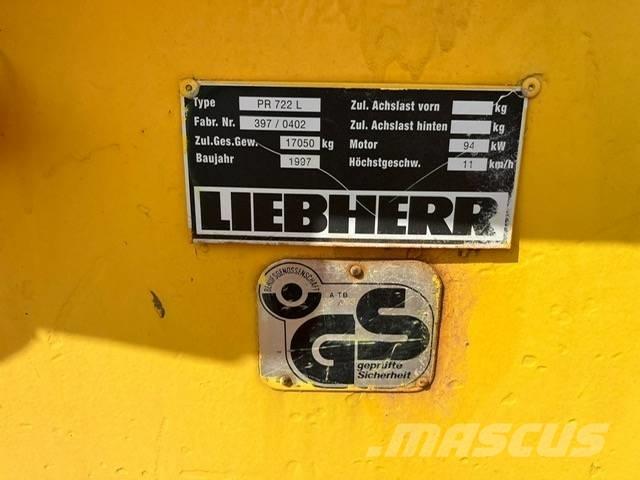 Liebherr pr722 크롤러 도저
