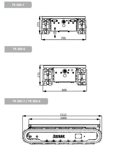 Befard TR300  궤도식 덤프