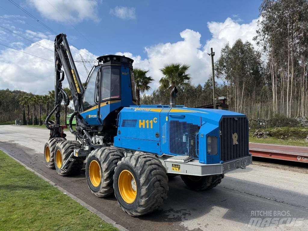 Rottne H11C 원목 하베스터