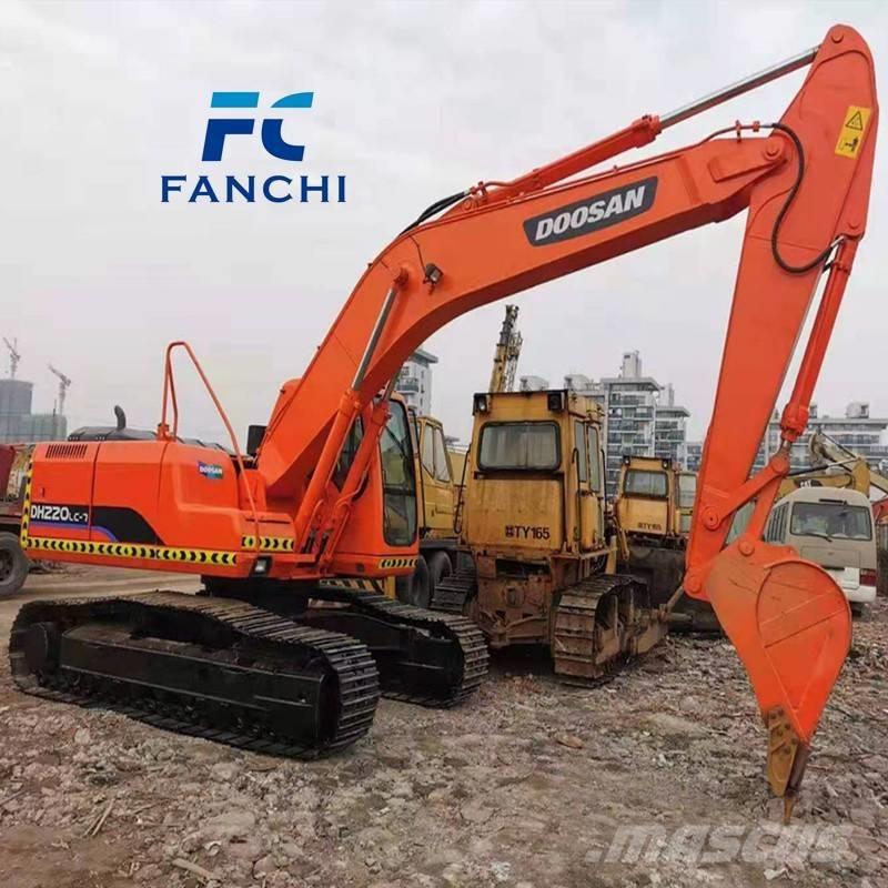 Doosan DH 220 LC-7 대형 굴삭기 29톤 이상