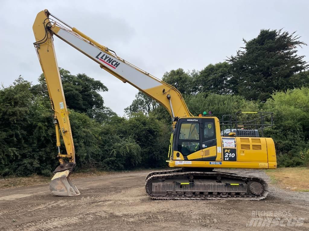Komatsu PC 210 LC-11 롱리치 굴삭기