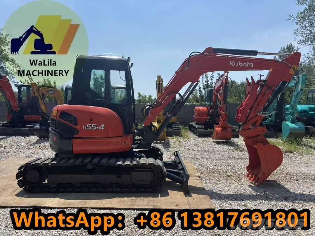Kubota U 55-4 소형 굴삭기 7톤 미만
