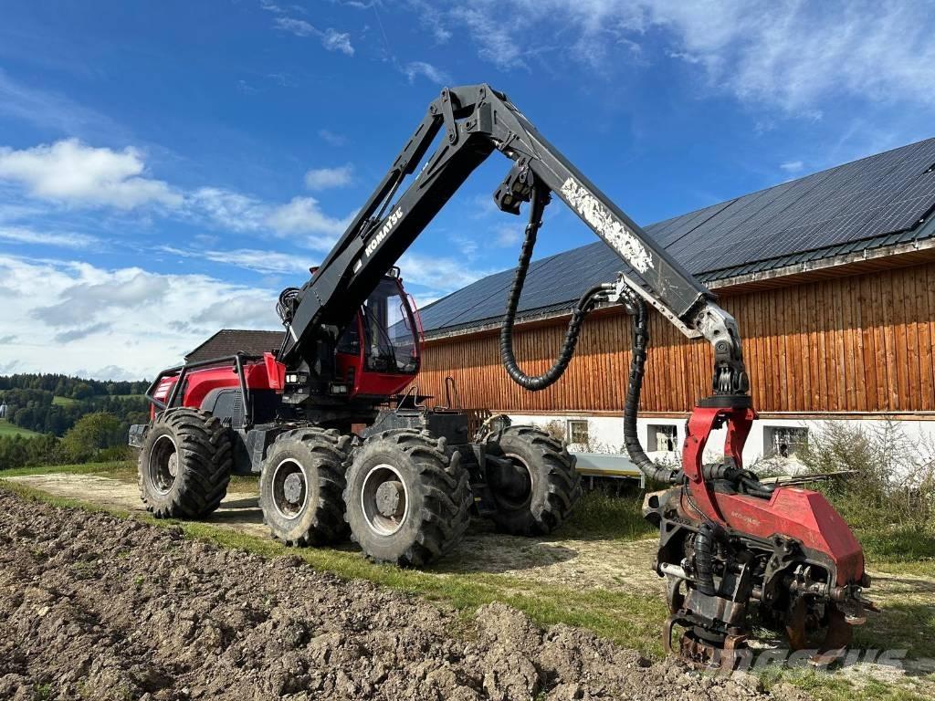 Komatsu 951 원목 하베스터