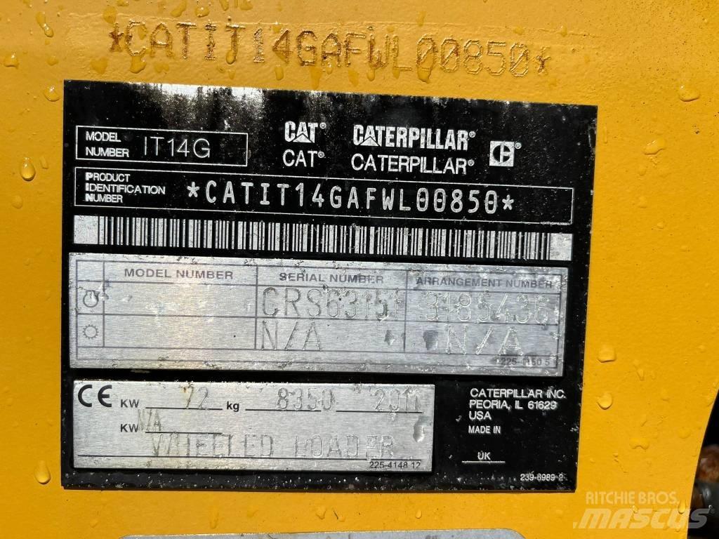 CAT IT 14 G  휠로우더