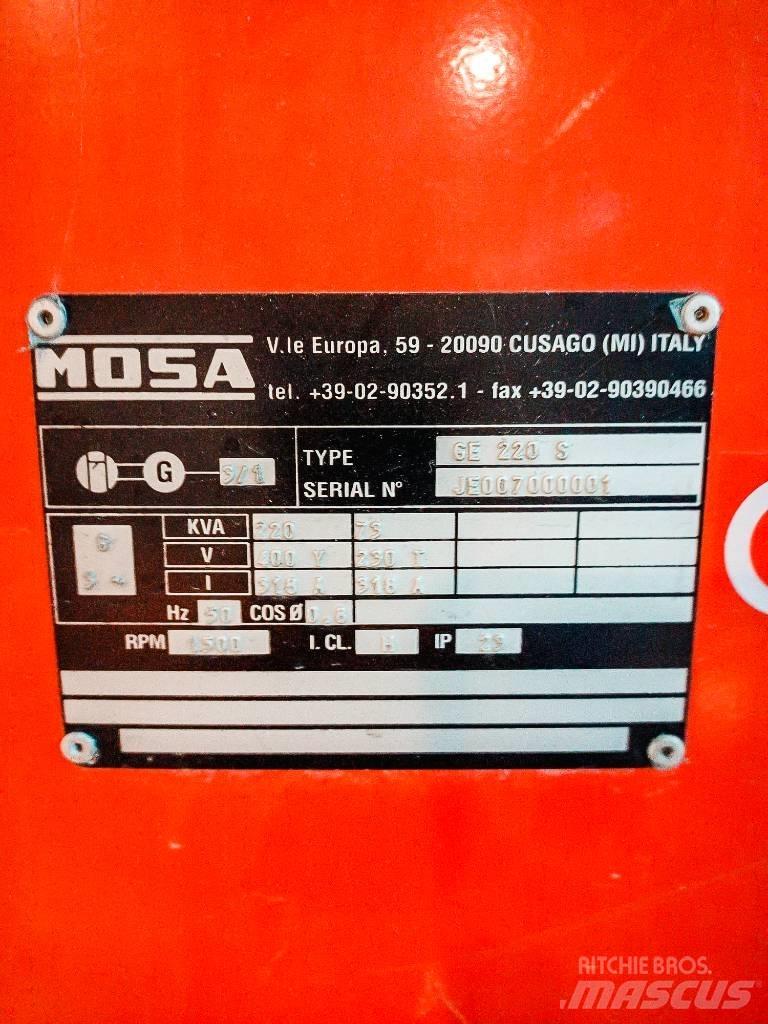 Mosa GE 220 S 디젤 발전기