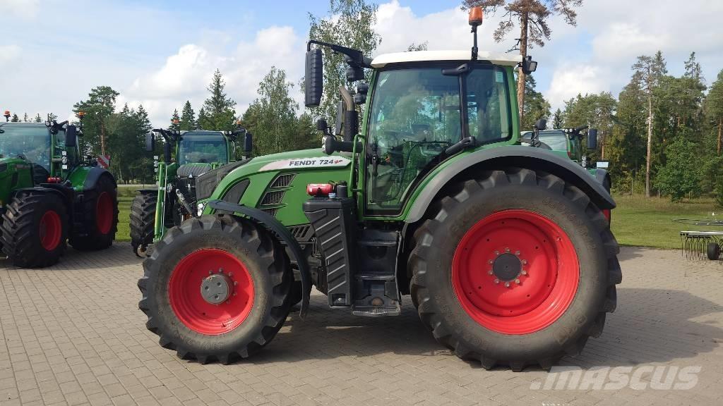 Fendt 724 Profi Plus 트랙터