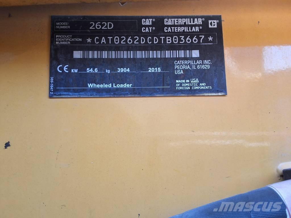 CAT 262 D  스키드로더