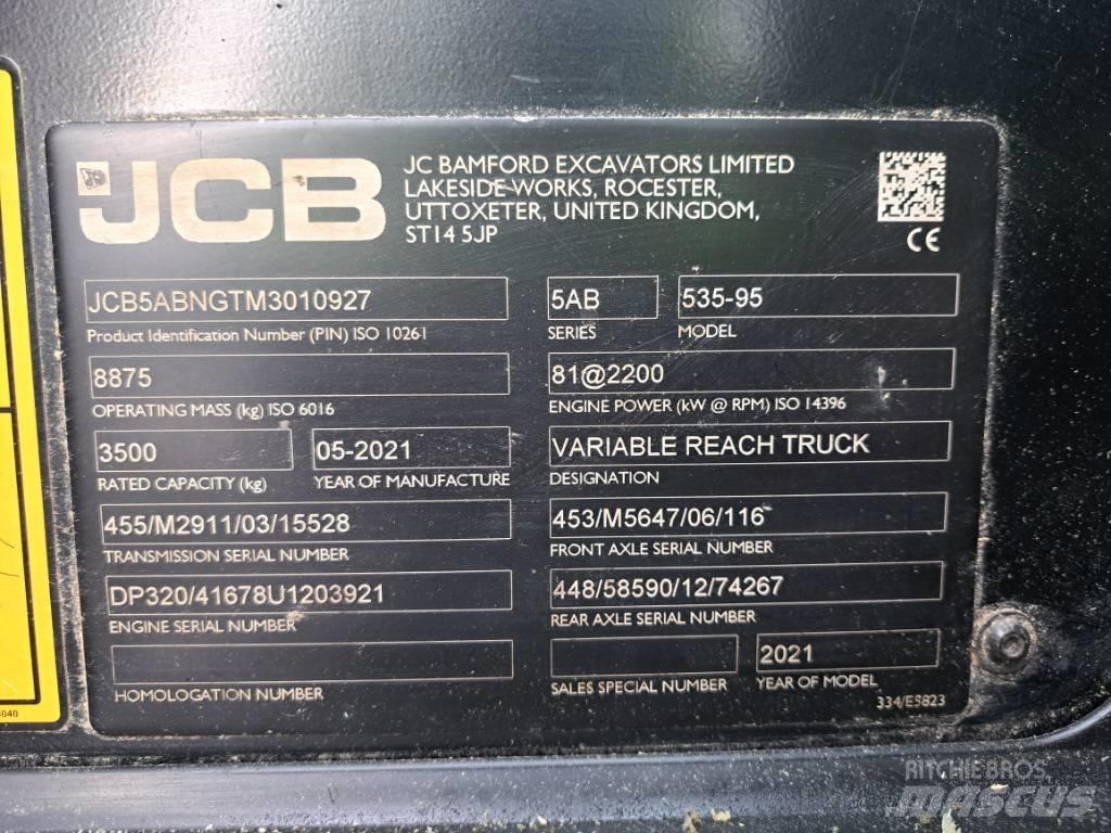 JCB 535-95 텔러 핸들러