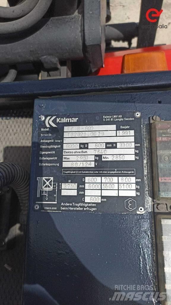 Kalmar ECL6-600 전동 지게차