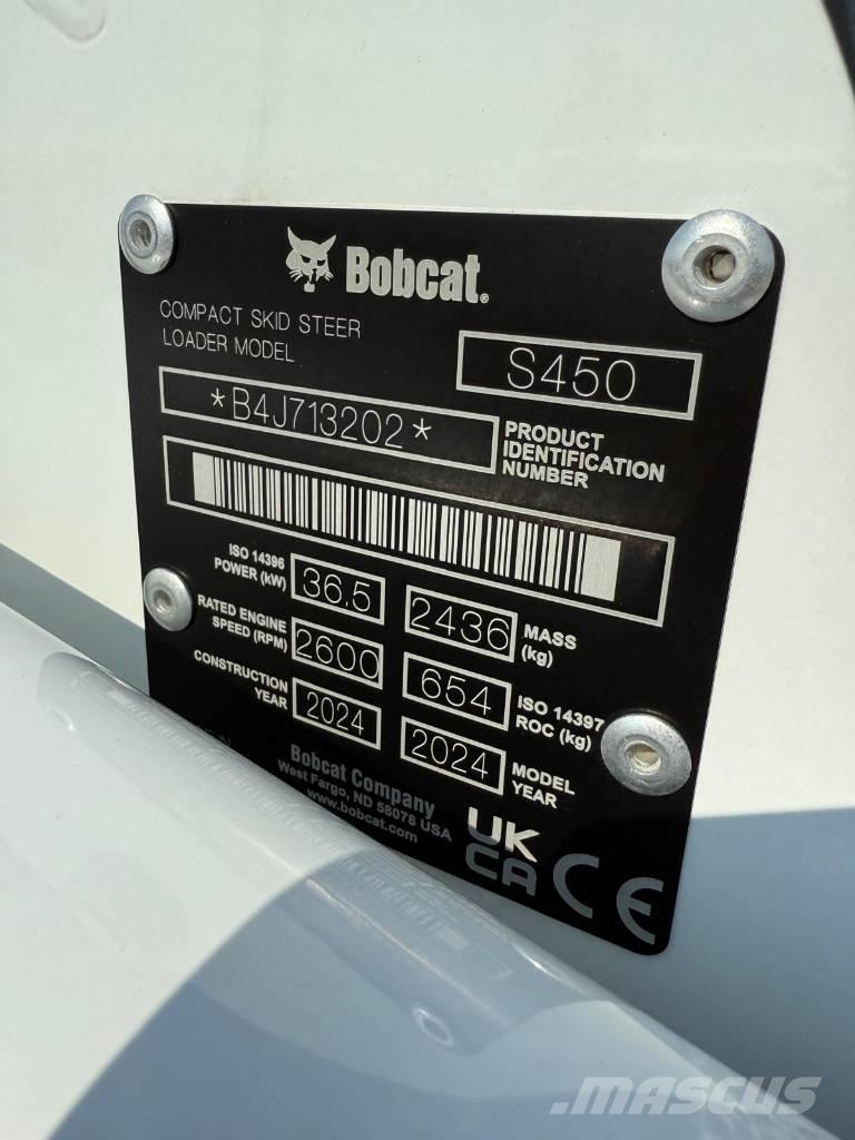 Bobcat S 450  스키드로더