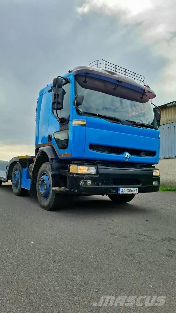 Renault Premium 340 산림 기계 운반 트럭