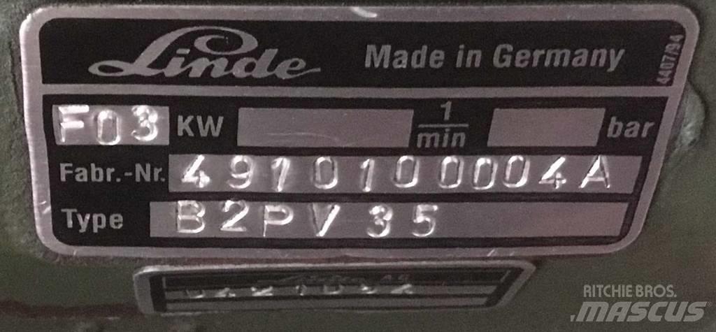 Linde B2PV35 유압식 기계