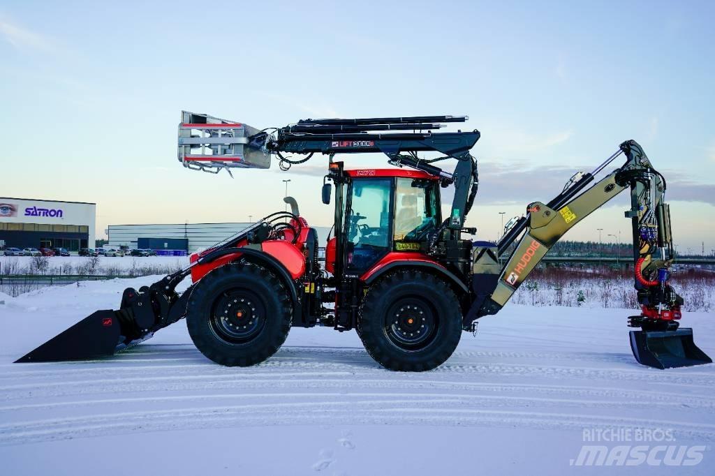 Huddig 1370 CABLE 백호로더