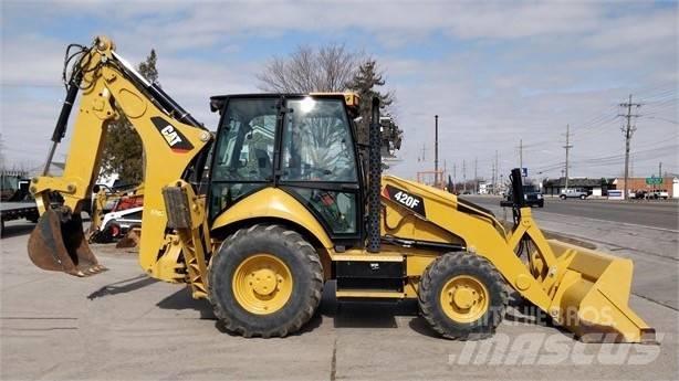 CAT 420 F 백호로더