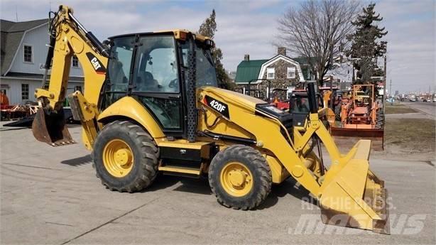 CAT 420 F 백호로더