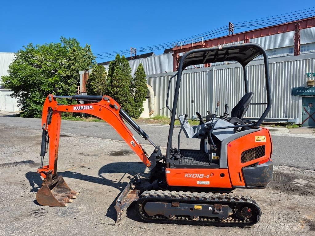 Kubota KX 018-4 소형 굴삭기 7톤 미만