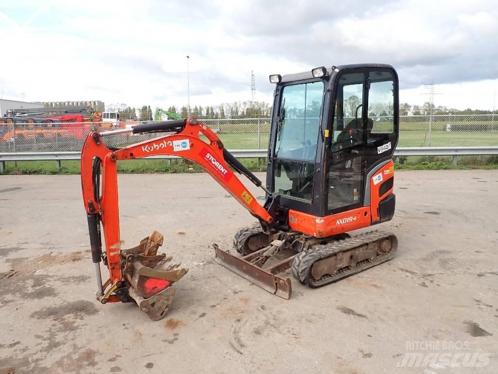 Kubota KX 019-4 소형 굴삭기 7톤 미만