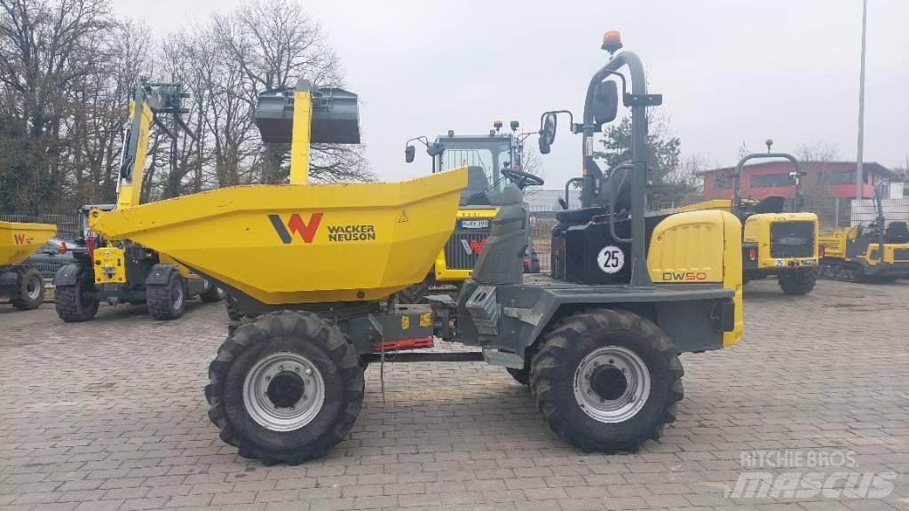 Wacker Neuson DW50 건설현장 덤프트럭