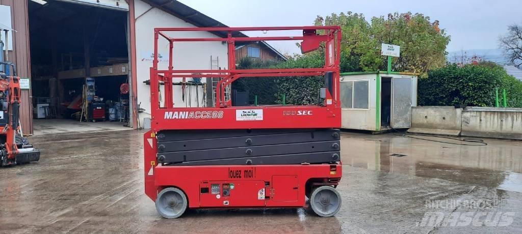 Manitou 100 SEC 가위형 리프트