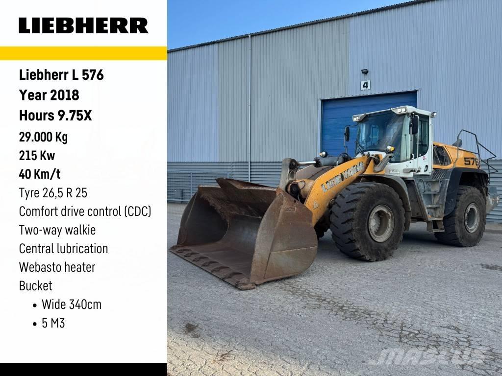 Liebherr L576  휠로우더