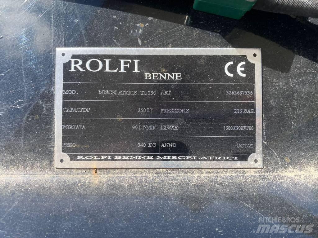  Rolfi TL 250 콘크리트/몰타르 믹서